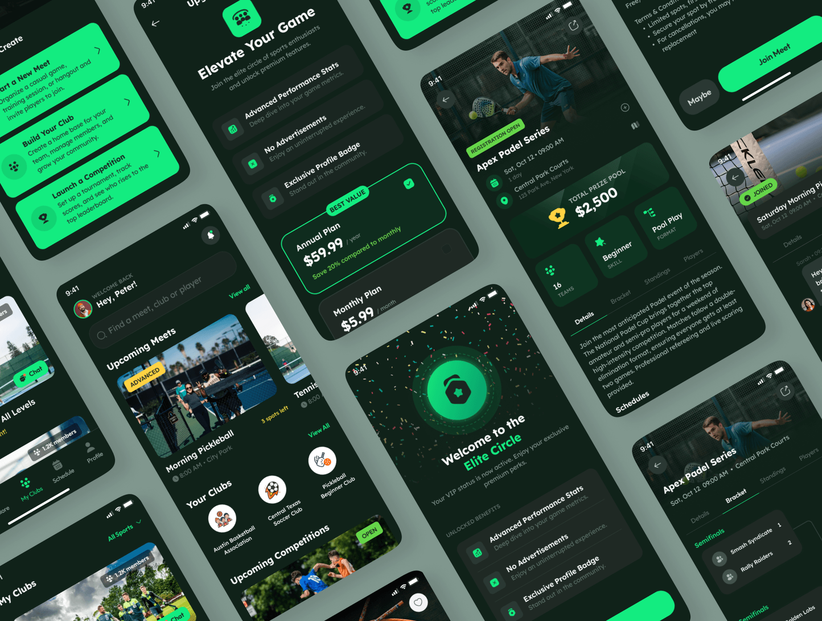 PlayPals - Social Sports & Club Management UI Kit — preview 3