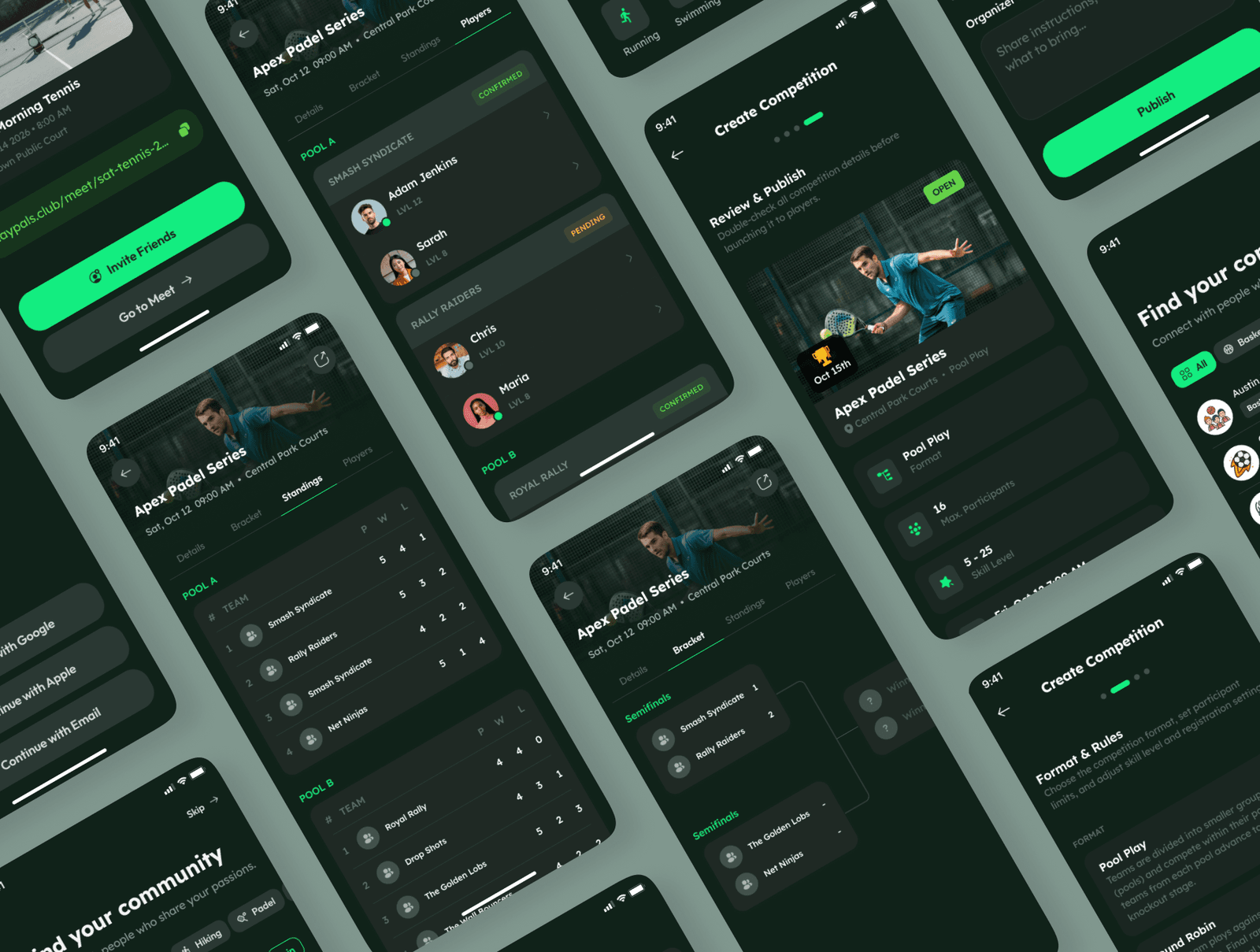 PlayPals - Social Sports & Club Management UI Kit — preview 7